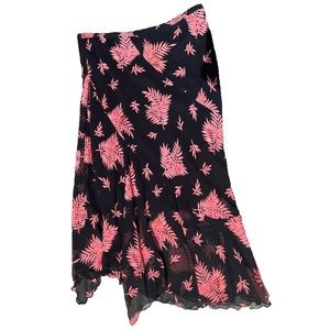 floral maxi skirt